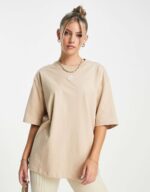 Adidas Originals essentials t-shirt in beige