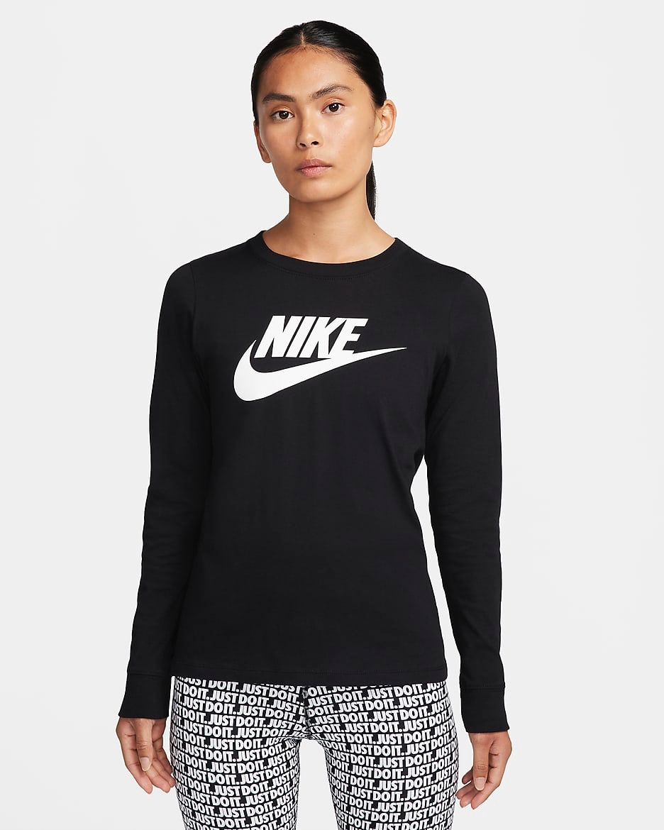 Nike Essential Long Sleeve Tee - 1 Nike Essential Long Sleeve Tee - Image 1