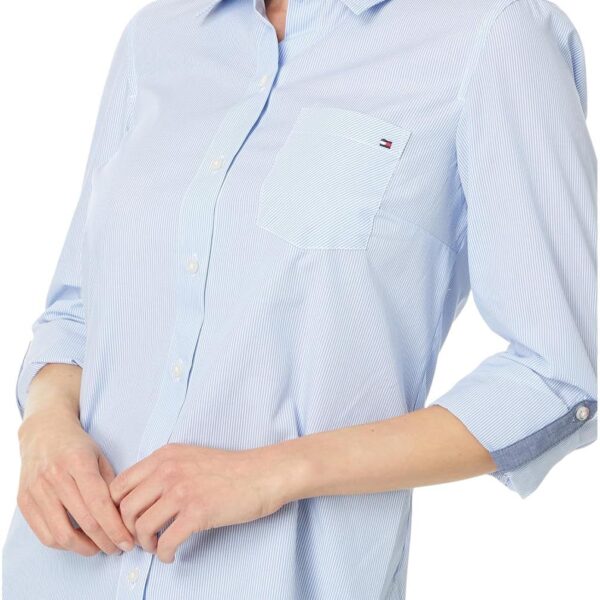 Tommy Hilfiger Logo Stripe Shirt