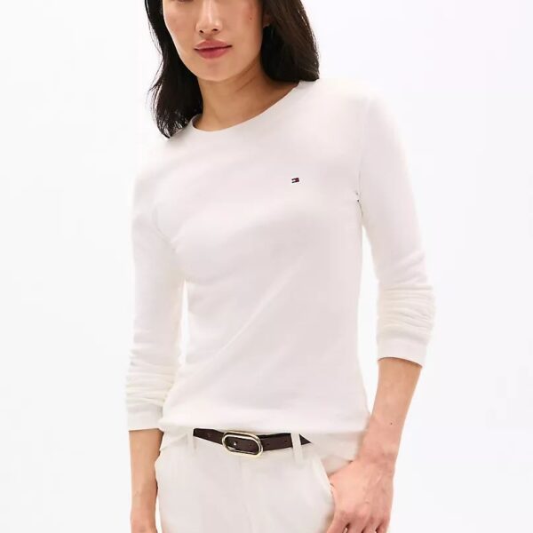 Tommy Hilfiger Long-Sleeve Crewneck Favorite T-Shirt