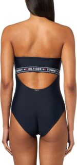 Logo Full Coverage One-Piece Swimsuit - Image 2