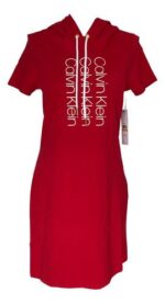 Logo Dress in Red - Image 3
