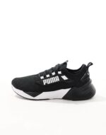 Puma Retaliate 3 trainers in black & white - Image 4