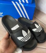 Adilette lite Sliders in Black - Image 5