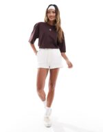 Adidas Originals essentials boyfriend t-shirt in shadow brown - Image 3