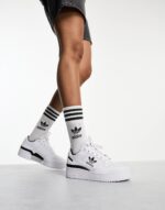 Forum Bold sneakers in white and black - Image 2