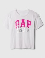 GAP Relaxed Barbie™ Logo T-Shirt - Image 2