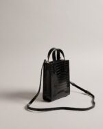 Gatocon Mini Croc Icon Bag Black - Image 4