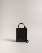 Gatocon Mini Croc Icon Bag Black