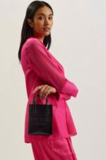 Gatocon Mini Croc Icon Bag Black - Image 6