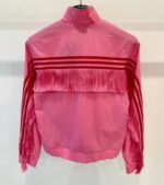 HALF-ZIP 3-STRIPES WINDBREAKER WITH FRINGES - Image 5