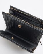 Logo Black Studded Purse - Image 4