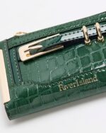 Logo  Mini Wallet in green - Image 4