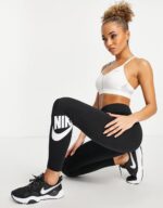 Logo leggings in black