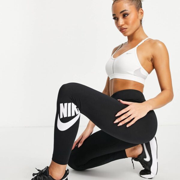 Logo leggings in black
