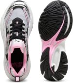Logo trainers in Silver and Pink - Image 2