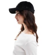 NY Yankees 9Forty velour cap in black with rhinestone logo - Image 4