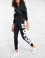 Nike just do it leggings in black - Image 3
