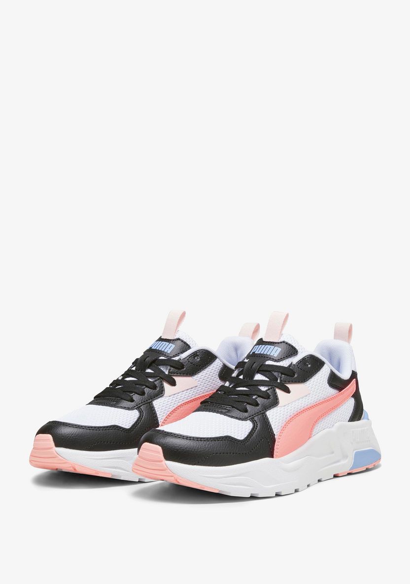 Puma Women's Panelled Lace-Up Trainers44 Puma Women's Panelled Lace-Up Trainers - Image 1