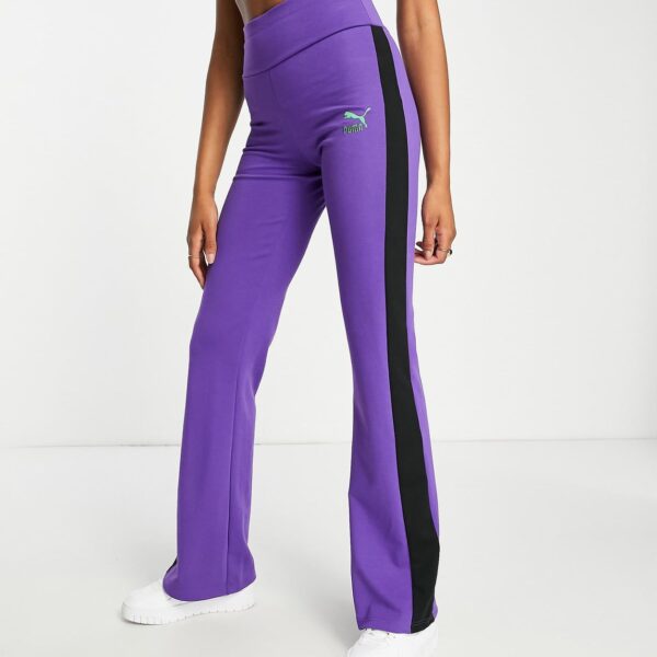 Puma x Dua Lipa T7 pants in royal purple