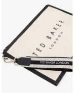 Striped Canvas Webbing Pouch - Image 7