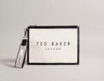 Striped Canvas Webbing Pouch