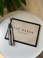 Striped Canvas Webbing Pouch - Image 2