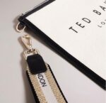 Striped Canvas Webbing Pouch - Image 4