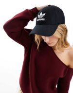 Trefoil Baseball cap in Black