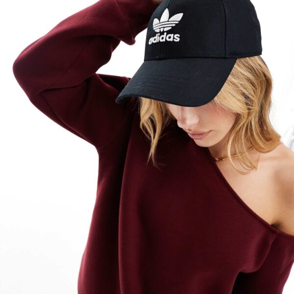 Trefoil Baseball cap in Black