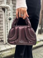 Trefoil-logo padded Mini tote bag