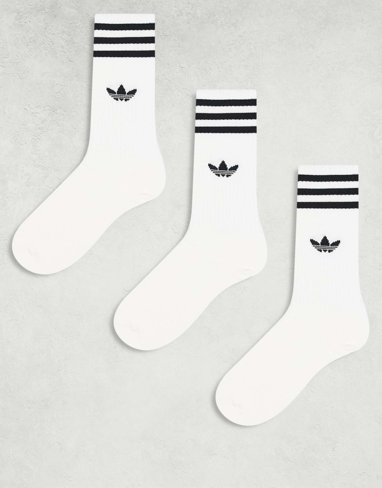 Unisex Solid high crew Socks in white 44