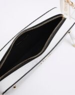 White Weave Boxy Cross Body Bag - Image 5