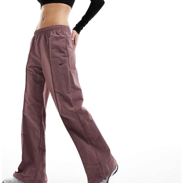Women's Purple Trend Woven baggy Parachute Pants