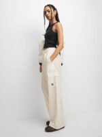 adidas Originals essentials woven cargos in wonder white - Image 3