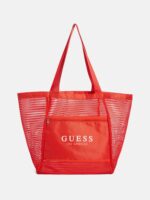 logo Mesh Tote Bag