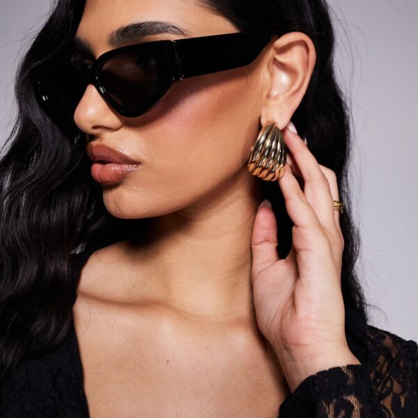 ALDO Ocerimas rectangle sunglasses in black