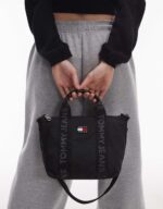 Logo Small Nylon Tote Bag