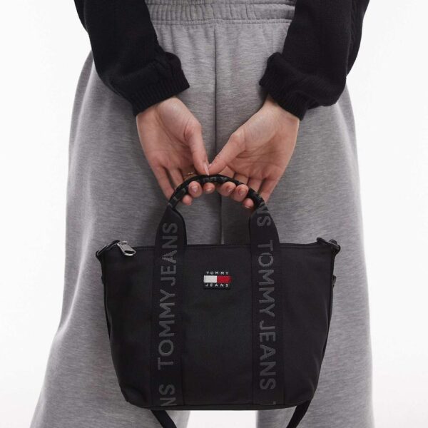 Logo Small Nylon Tote Bag
