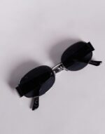 Aldo Slim Round Metal Sunglasses - Image 3