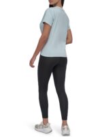 Metallic Bubble Logo Knot Front T-Shirt - Image 5