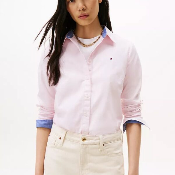 Regular Fit Stretch Oxford Shirt