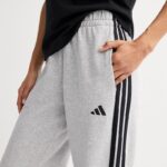 Essentials 3-Stripes French Terry Pants - Image 2