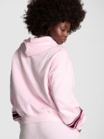Pink Tulip Oversized Pullover Hoodie - Image 2