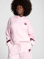 Pink Tulip Oversized Pullover Hoodie