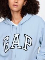 Relaxed Gap Logo Zip Hoodie - Image 5