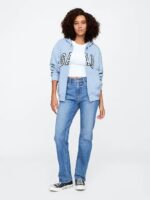 Relaxed Gap Logo Zip Hoodie - Image 2