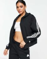 Sportswear future icons 3 stripes hoodie in black