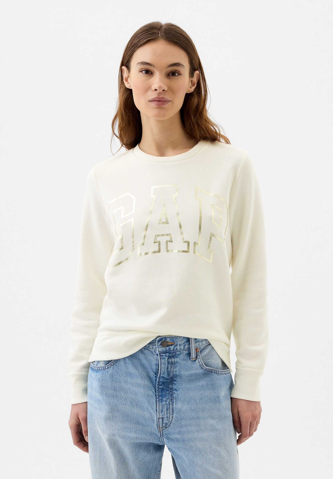 WhatsApp Image 2025-10-09 at 17.20.19_b9db1f05 Relaxed Gap Logo Sweatshirt - Image 1