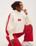 Logo sweatshirt in Beige